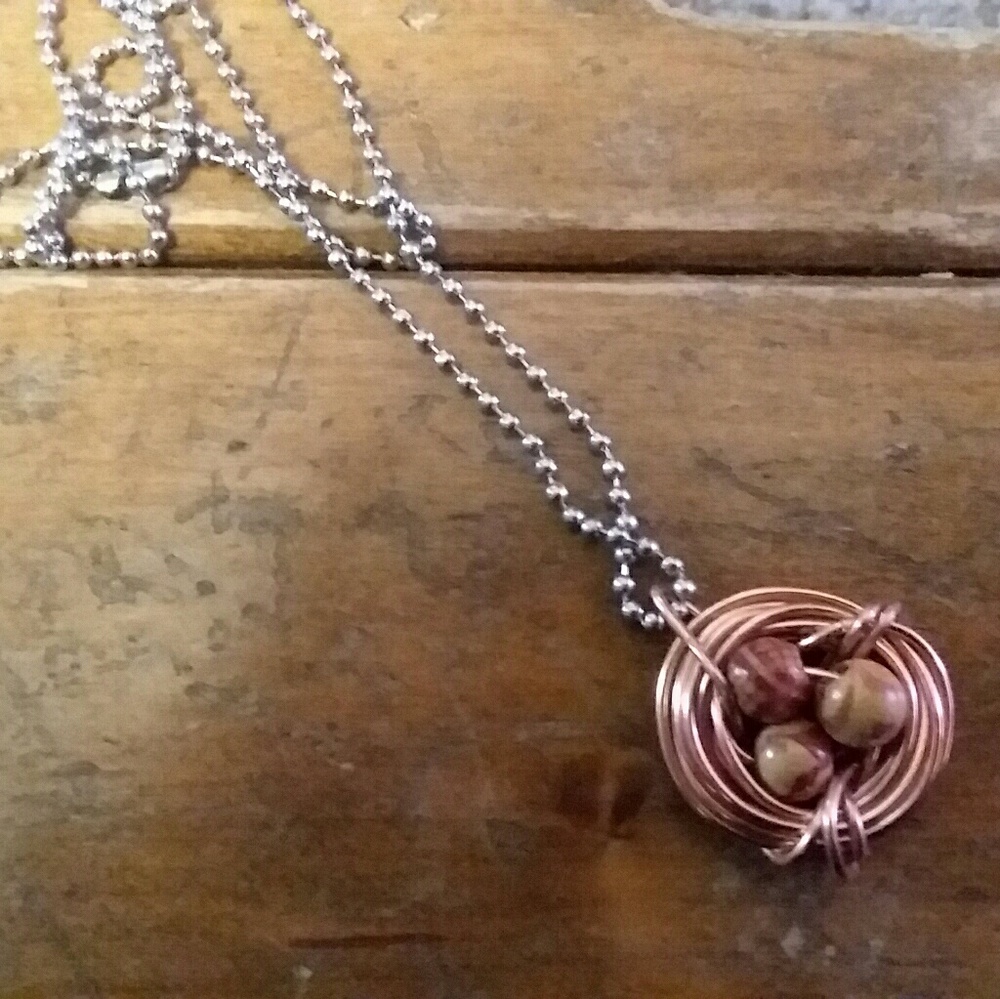 Birdnest necklace